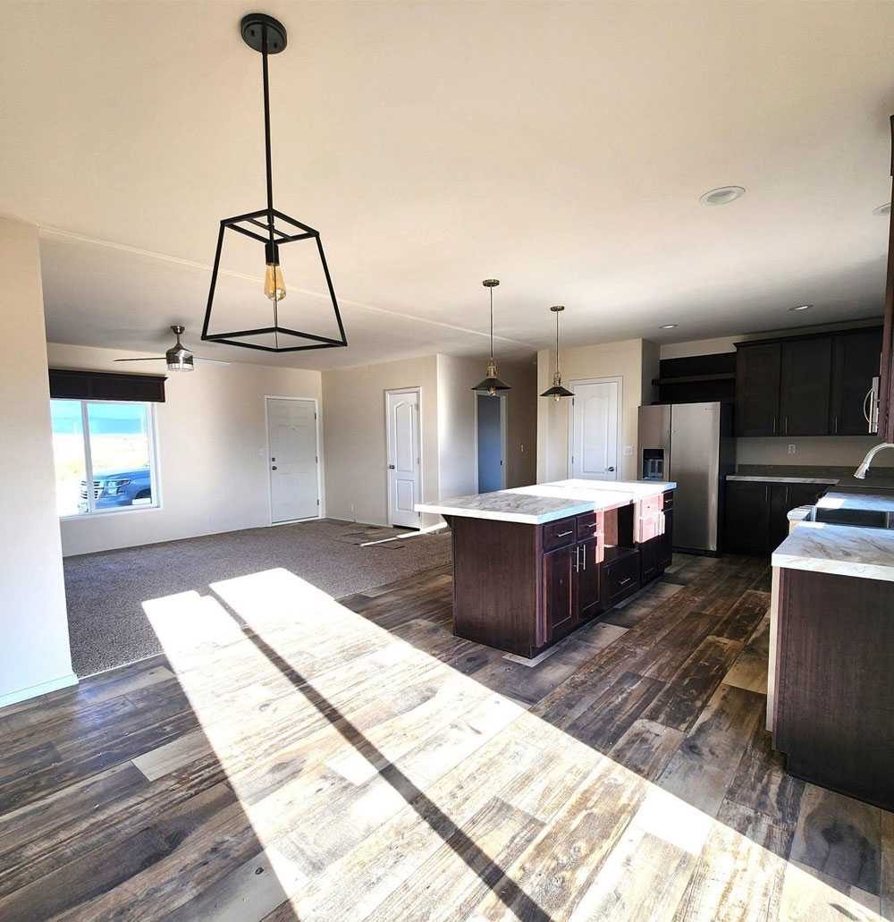 Spacious second bathroom with lots of natural light in the 28664E The Rapids