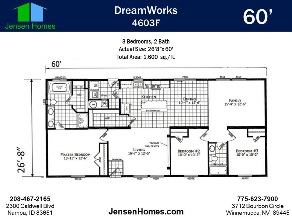 Spacious open floor plan with large walk in pantry and  added family space