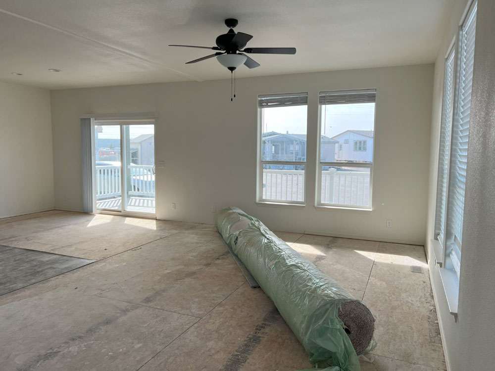 Open living space in the Marlette Columbia River 2021 model home