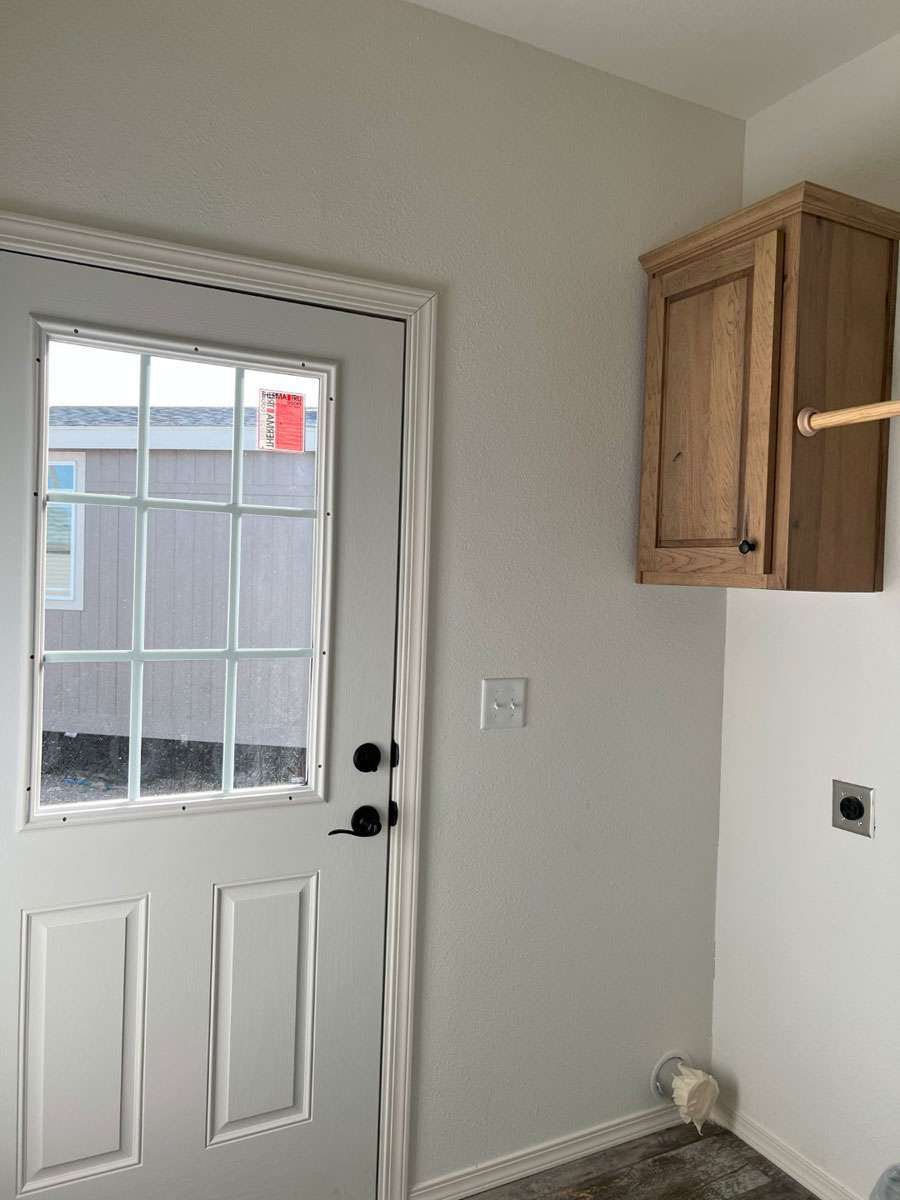 Bright and functional utility room in the 2021 Columbia River home