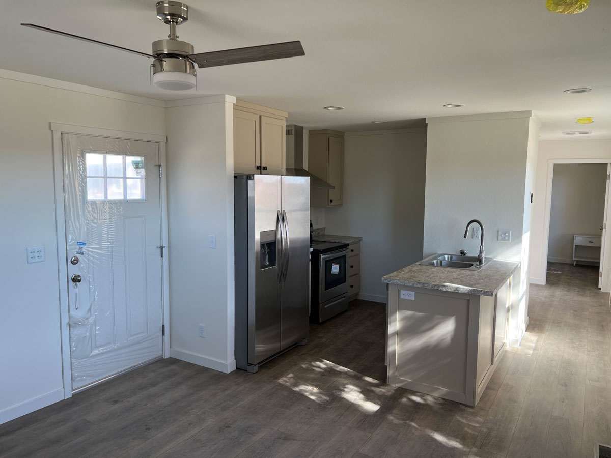 Open floor plan in this small yet stylish Tempo Imagine home