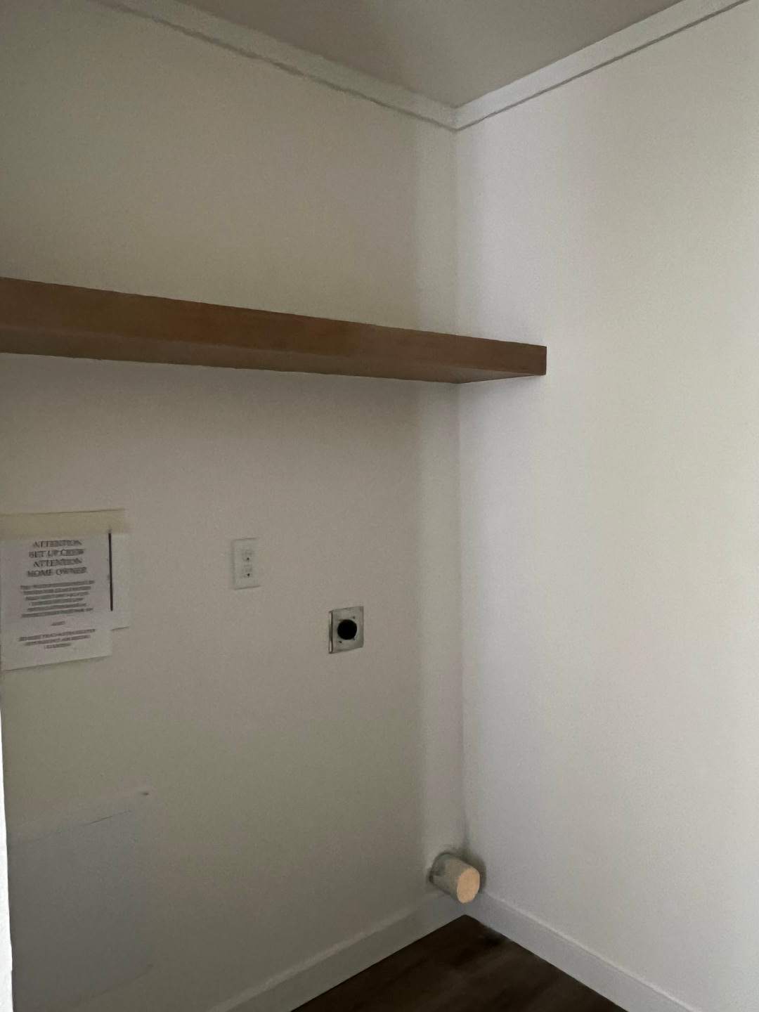 Modern, stylish utility room in the Clayton Tempo Rocket Man.