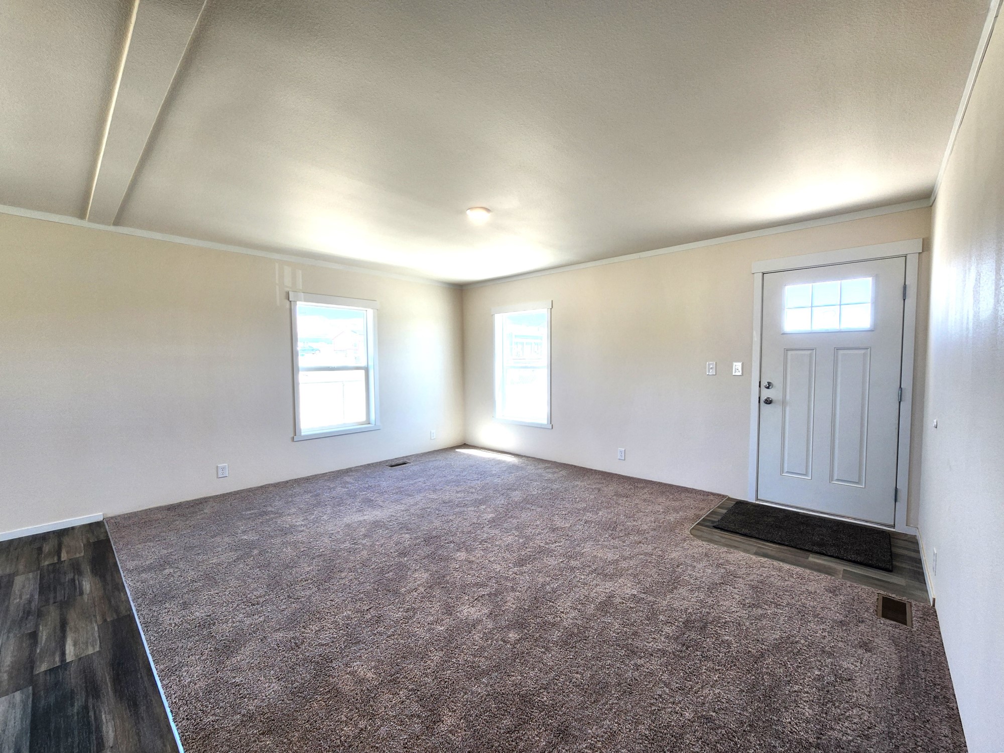 Fleetwood mobile homes build quality homes with spacious living rooms.