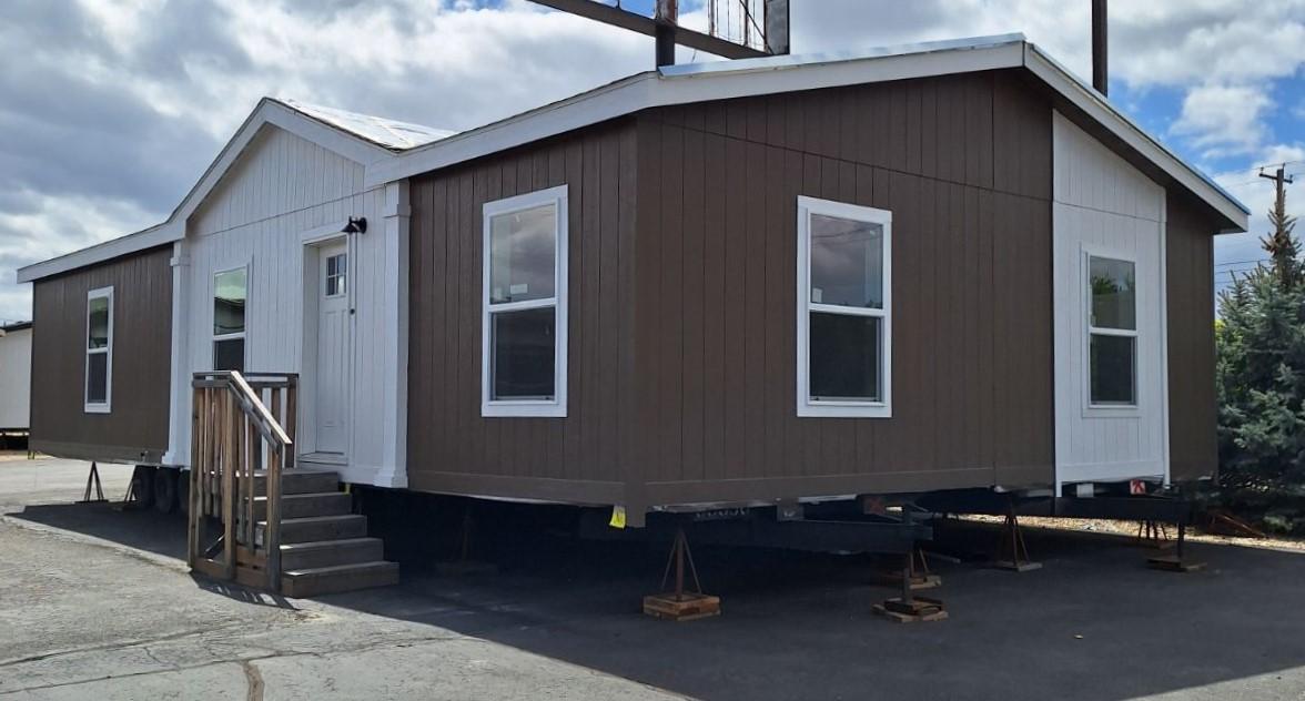On-trend exterior in this affordable manufactured home from Nampa.